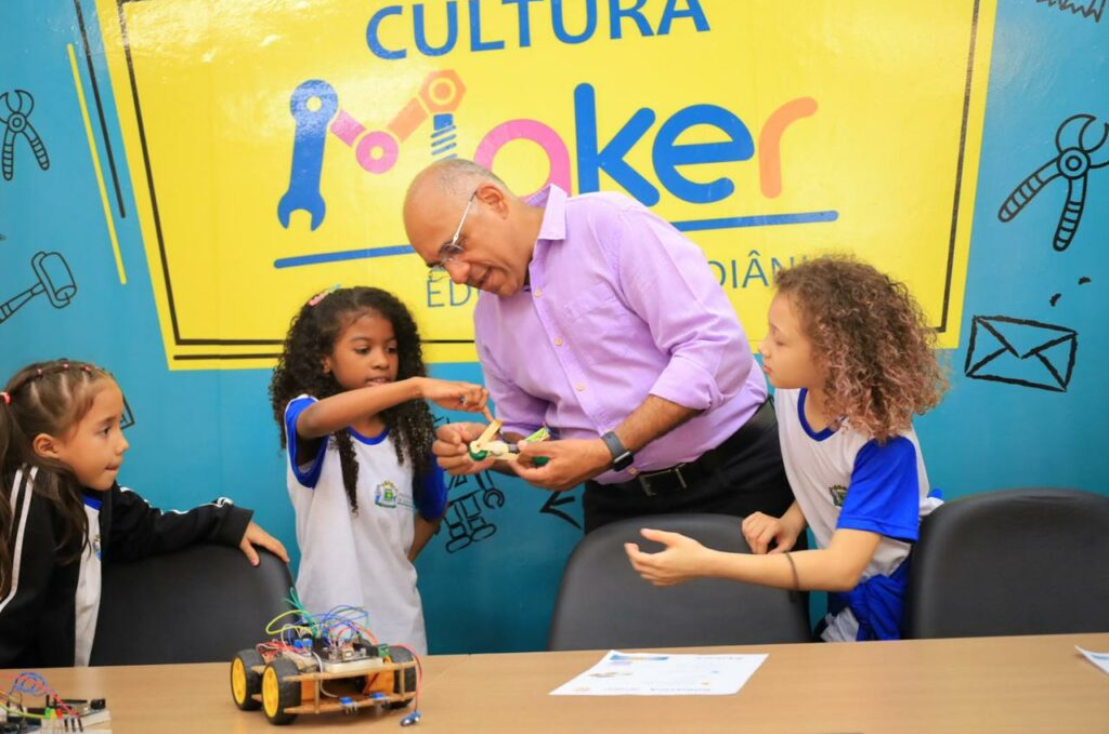 Inovação nas aulas: Goiânia leva robótica e laboratórios makers às escolas públicas!