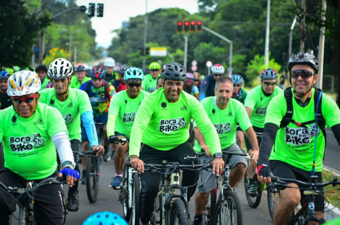 Celebração em duas rodas: Pedal em comemoração aos 55 anos do Parque Mutirama