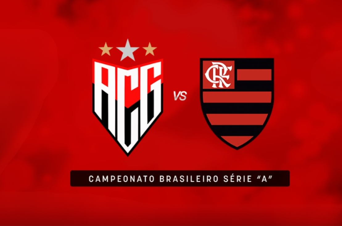 Atlético Goianiense e Flamengo se enfrentam neste domingo no estádio Serra Dourada